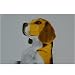 25 Pack Beagle Note Cards by Dick Larsen