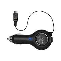 Cellet Retractable Car Charger for Amazon Kindle 2, Kindle 3, Kindle 4, Kindle Fire, Kindle Touch, Kindle DX