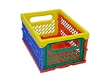 IMAGE OF Romanoff Vented Folding Crate, Mini, Multi Primary