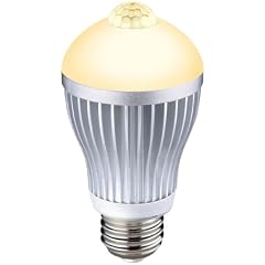 RITEX ライテックス 人センサー付 LED電球 40型 【電球色】 E26口金 S-LED40L