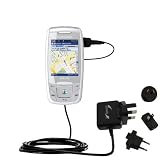 International Wall / AC Charger for the Helio Drift - Gomadic Brand w/ TipExchange Technology