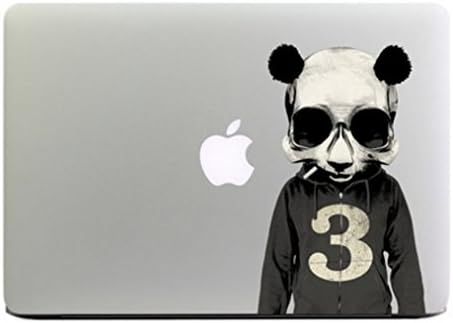 Hot Fashion Cool panda wearing glasses Macbook Decal Skin Stickers Mac Cover Decal for Apple Macbook 15Inch/Vinyl Decal Sticker Skin for Apple Macbook Pro Air Mac 15"/15/Inch Laptop