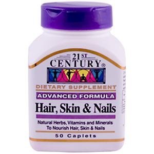 Hair Skin and Nails - 50 caps,(21st Century)