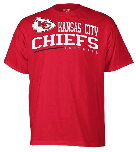 NFL Men's Kansas City Chiefs Arched Horizon Tee Shirt (Lions Blue, XX-Large)