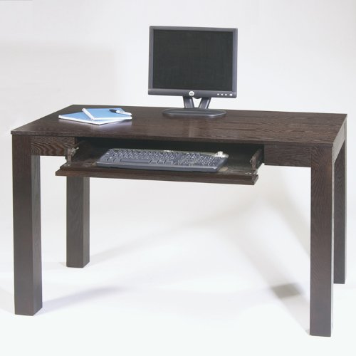 Buy Cheap Plaza Laptop Desk with Post Legs Espresso Finish