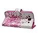 Sankuwen Samsung Case, Flip Leather Wallet Case for Samsung Galaxy S3 I9300
