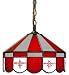 All Products : Imperial Houston Rockets Licensed 16-Inch Diameter Stained Glass Pub Light