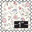 Dollhouse Miniature Silk Blueberry Fabric