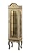 Powell English Garden "Antique White" & "Sage" Curio Cabinet