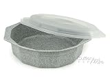 Nordic Ware 60061 Graniteware Microwave Covered Casserole 48-oz.