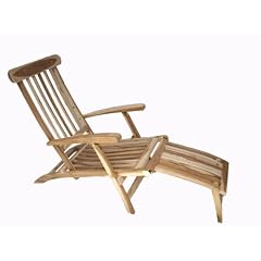 Ambientehome 62796 Deckchair Liege Samui, Teak