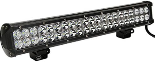 Bigboss 20" 126w LED Flood Spot Combo Driving Fog Light CREE Chip Led Light Bar Work Light for SUV Boat 4x4 Jeep Lamp,1 Year Warranty