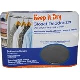 Closet Deodorizer - Keep It Dry Activated Charcoal Closet Deodorizer For Fresh Closet Scents - By Keep It Dry