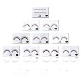 SHANY Cosmetics Eyelash Extend Assorted Reusable Eyelashes Thin Collection, 3.6 Ounce