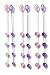 Anal Beads Colors Small