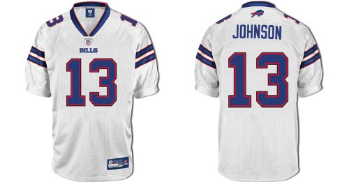 NEW Buffalo Bills NFL Jerseys #13 Steve Johnson White Authentic Football Jersey Size 48-56 (7days Lead time/All Sewn on)