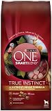 Purina ONE SmartBlend Dry Dog Food, True Instinct with Real Turkey and Venison Formula, 27.5-Pound Bag, Pack of 1