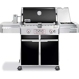 Weber 7171001 Summit E-470 Propane Gas Grill, Black