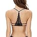 DaySeventh Women 2016 Lace Strap Backless Wrapped Chest Tank Crop Top BK
