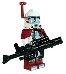 Amazon.com: LEGO ARC Trooper (Elite Clone Commander) and DC-15A Blaster ...