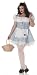 Sexy Plus Size 16-22 Adult Womens Halloween Costume Wizard of Oz Outfit Dorothy Blue Gingham Dress