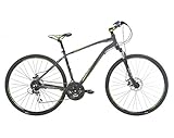 Indigo Men's Verso X3 Hybrid Bike - Grey, 20-Inch