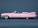 1959 Cadillac Eldorado Biarritz diecast model car 1:18 scale die cast by Maisto - Pink
