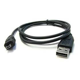 Micro USB Sync/Transfer Data & Charger Xylo-Cable for PC or Mac. Fits HTC LEGEND / WILDFIRE / DESIRE / HD MINI / ARIA Mobile Phone.