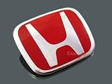 JDM Red H Front Emblem 06-2012 Civic 2 Door Accord Coupe CRV Odyssey Pilot New