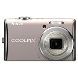 Nikon Coolpix S620 12.2MP Digital Camera with 4x Optical Vibration Reduction (VR) Zoom and 2.7 inch LCD (Rich Pearl)