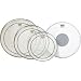 Remo Pinstripe Value Pack with Emperor X Coated Snare Head