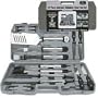 Mr Bar B Q 02099X 18-Piece Stainless Steel Tool Set