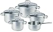 Fissler 3311405000 Topf-Set Korsika Induktion 5-teilig Edelstahl satiniert