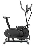 2 in 1 Elliptical Cross Trainer and Exercise Bike Cardio Workout Machine