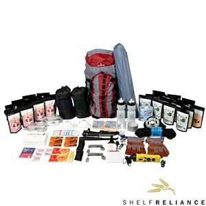 Shelf Reliance Ultimate Survival Pack Supplies for Two People for up to Two Weeks