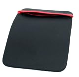Hochwertige Neopren Case Schutzhülle Tasche Zweiseitig Schwarz/Rot für Apple iPad / Etui / Bag / Schutztasche