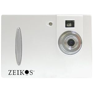 Zeikos ZE-DC26-W 3-in-1 Digital Camera (White) by Zeikos