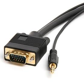 Premium VGA Monitor Extension Cable w/ Audio M / M, 25 FT