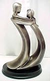 Abstract Young Lovers Statue Couple Slow Dancing Dance