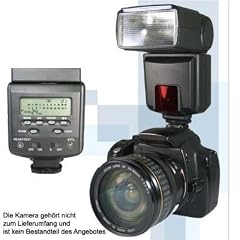 Motorzoom Systemblitz (Leitzahl 45) mit E-TTL und E-TTL II f�r Canon EOS