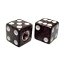 Trick Tops Dice Valve Caps pr. Black