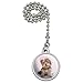 Graphics and More Yorkie Yorkshire Terrier Dog Pink Hat Ceiling Fan and Light Pull Chain