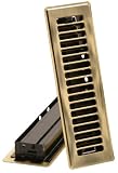 Imperial Manufacturing RG0159 2-1/4 inchx12 inch Antique Brass Floor Register