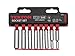 TEKTON 1215 1/4-Inch Drive Deep Socket Set, Inch, 3/16-Inch - 7/16-Inch, 8-Sockets