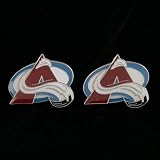 Colorado Avalanche Team Post Earrings