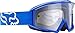 2015 FOX RACING ADULT PROTECTIVE GOGGLE BLUE/CLEAR LENS #12364-903-OS
