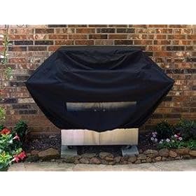 Outdoor Grill Covers : 65 x 25 x 50 BlackGas Grill Covers