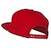 Fruzelg Wool Blend Prostyle Snapback Cap - Red