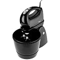 Philips HR1565/20 Handmixer mit R�hrsch�ssel Viva Collection, schwarz