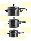 Anantha Graphite Hard Anodized Cooker 3 Ltrs
